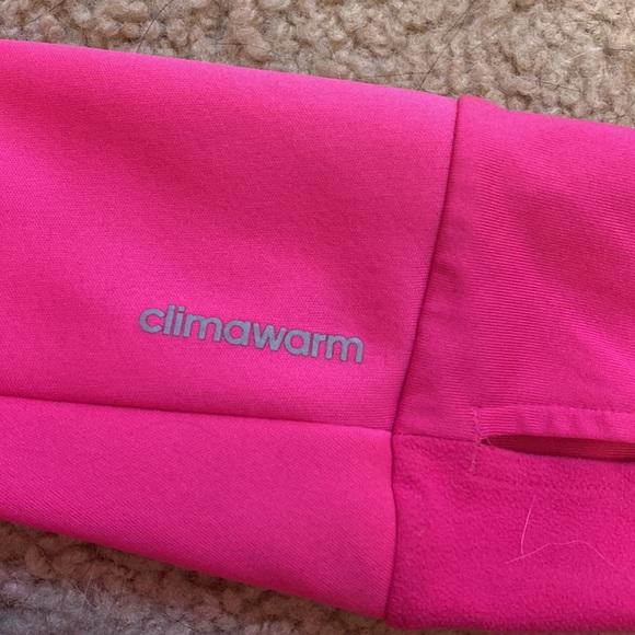 Hot pink addidas sweat shirt - Picture 3 of 3